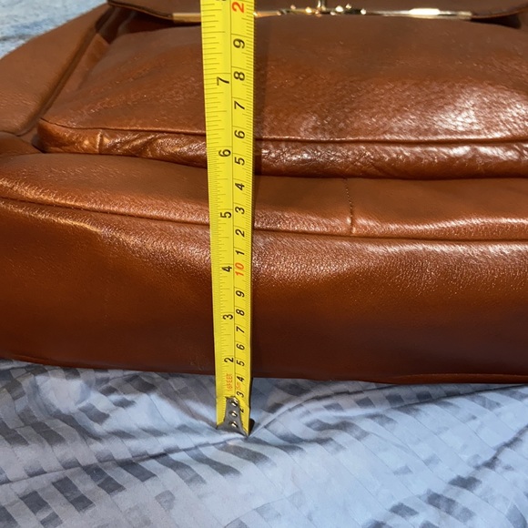 Nwot COACH LARGE PEBBLED LEATHER shoulder bag  MADISON 25170 - Picture 10 of 15